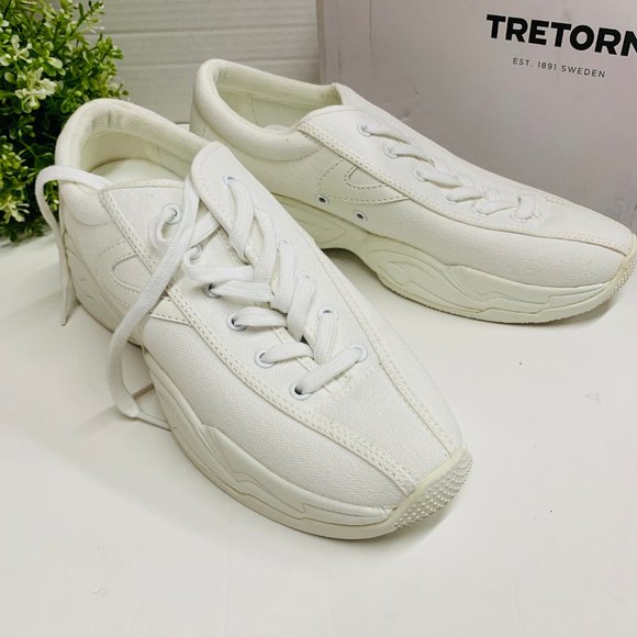 Tretorn Shoes - Tretorn Nylitefly Dad Sneaker Vintage White $100